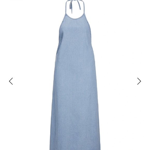 JJXX JXANINE DENIM DRESS NWT MEDIUM - Picture 3 of 8